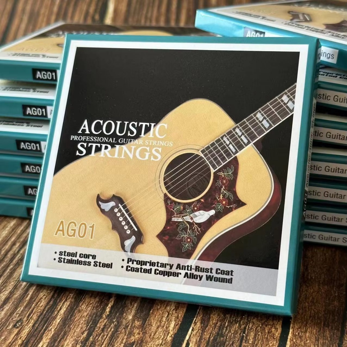 Musical Instrument Strings - Miwayer 1 Set/6 String Acoustic Guitar
