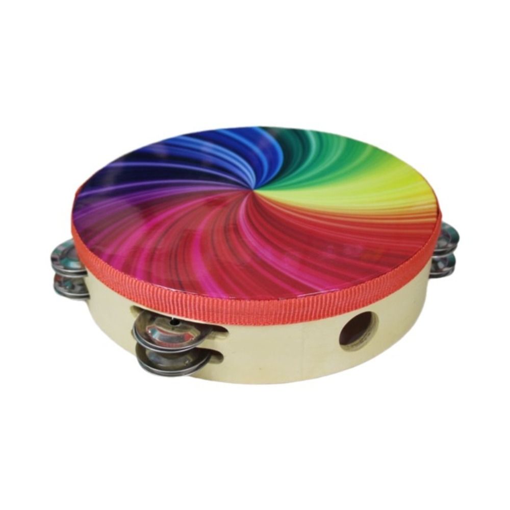 Musical Instrument Games - Double Row Jingles Hand Drum Dazzling