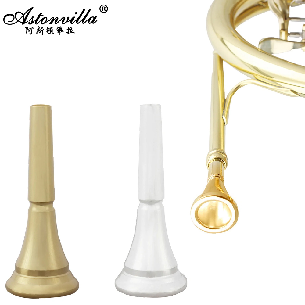Musical Instrument French - Professional French Horn Mouthpiece Gold Silver