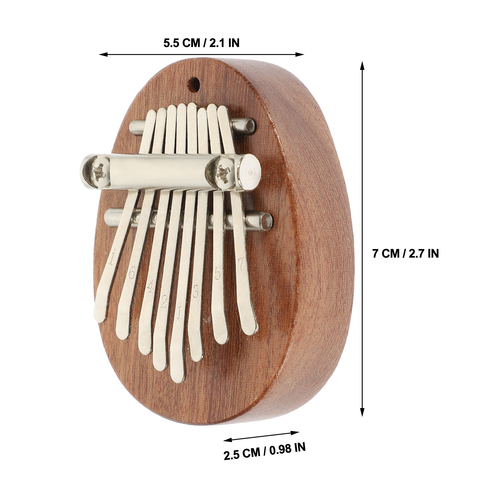1Set Kalimba Thumb Piano Mini  - A Musical Instrument With Keys のレビューと価格