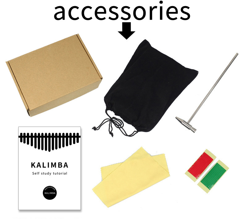 Colorful 21 Key Kalimba Kids C - A Musical Instrument With Keys のレビューと価格