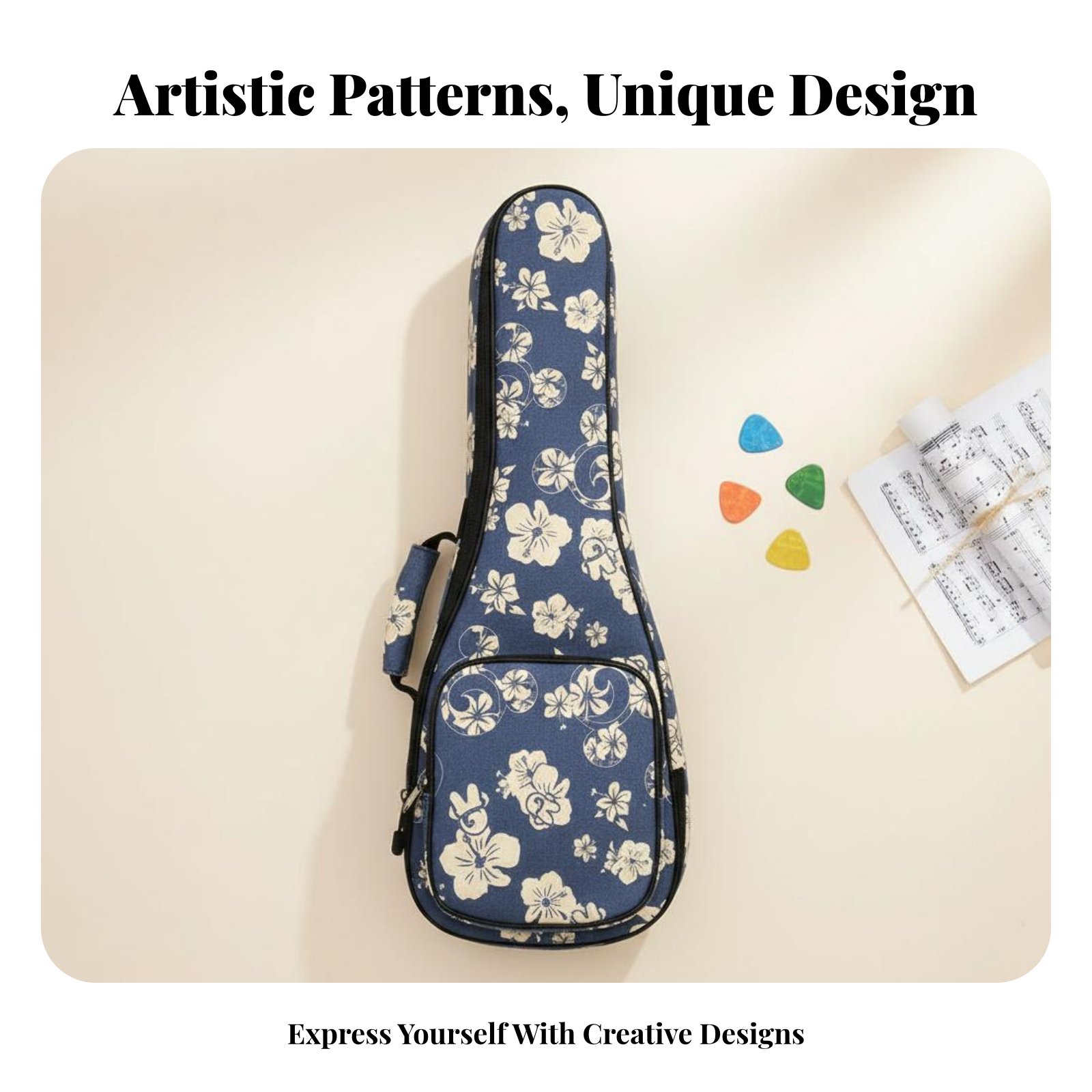 Ukulele Bag Adjustable Shoulde - Musical Instruments のレビューと価格