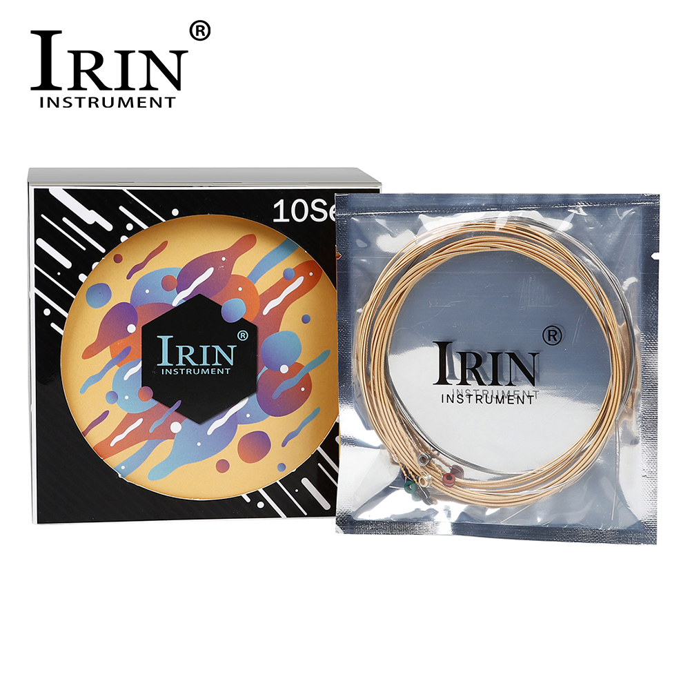 IRIN 10 Sets Guitar Strings 1- - Musical Instrument Strings のレビューと価格