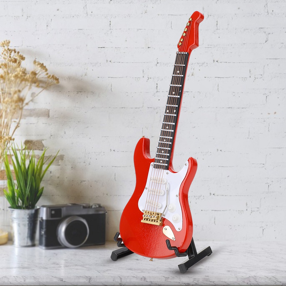 Miniature Red Electric Guitar  - Musical Instruments のレビューと価格