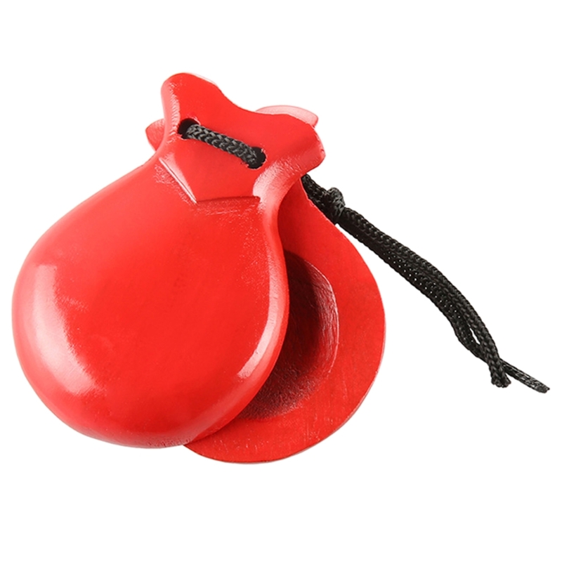 2 Pcs Wood Spanish Castanets F - Castanet Flamenco のレビューと価格