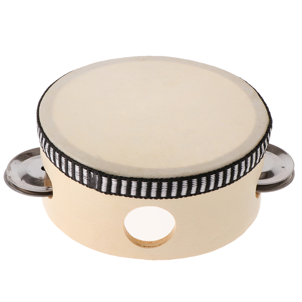 Wooden Musical Tambourine Beat - Tambourine Hand Drum のレビューと価格