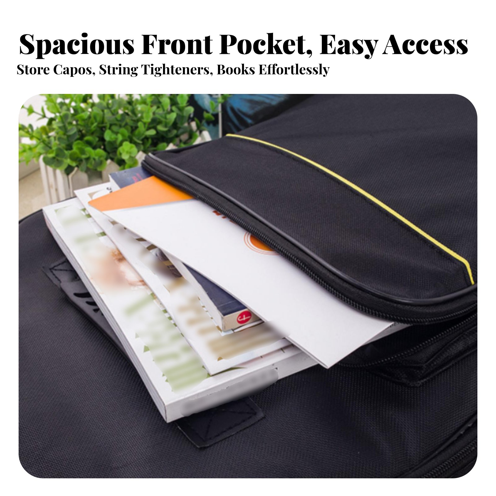 41 Inch Acoustic Guitar Bag Th - Musical Instrument Long のレビューと価格
