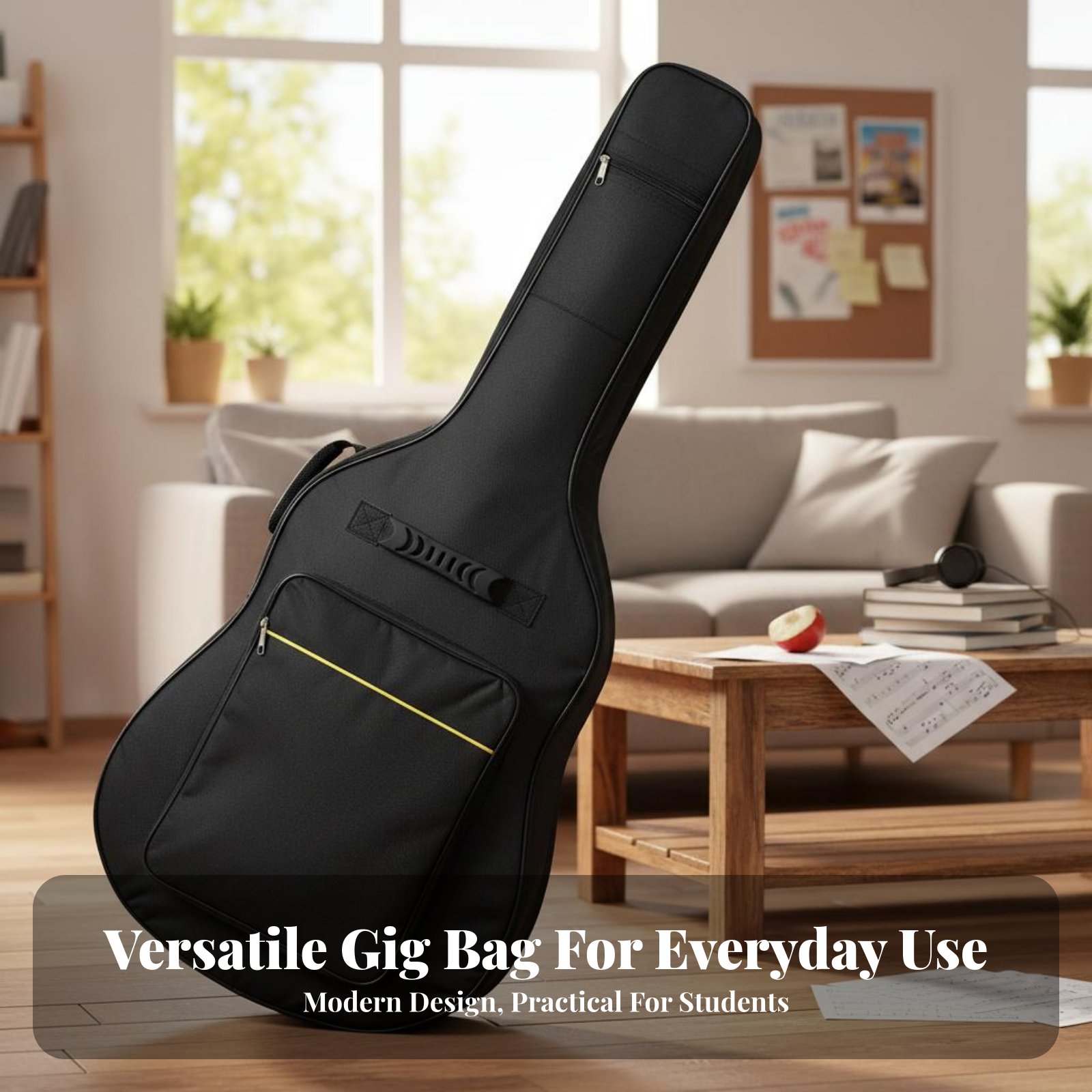 41 Inch Acoustic Guitar Bag Th - Musical Instrument Long のレビューと価格