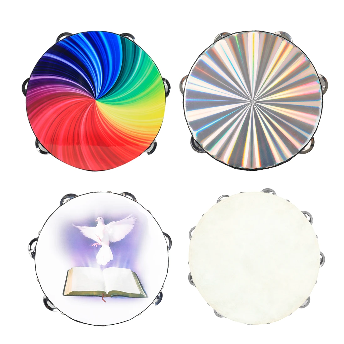 SLADE 10 Inch Tambourine Sheep - Tambourine Hand Drum のレビューと価格