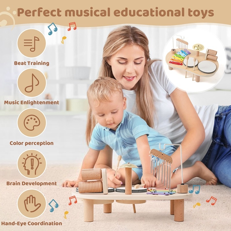 LazyChild Kids Educational Toy - Musical Instrument Games のレビューと価格