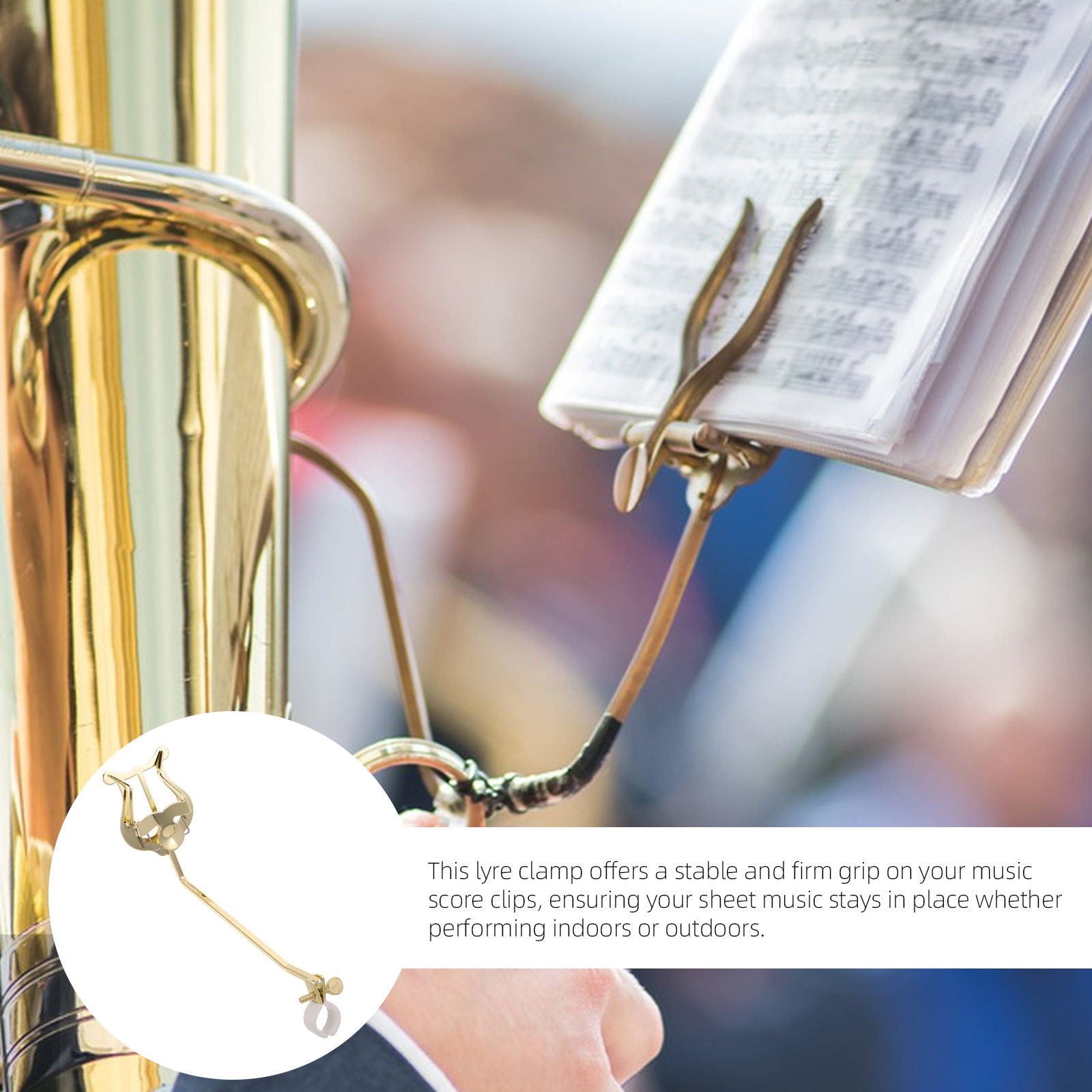 French Horn Marching Clamp-on  - Musical Instrument French のレビューと価格