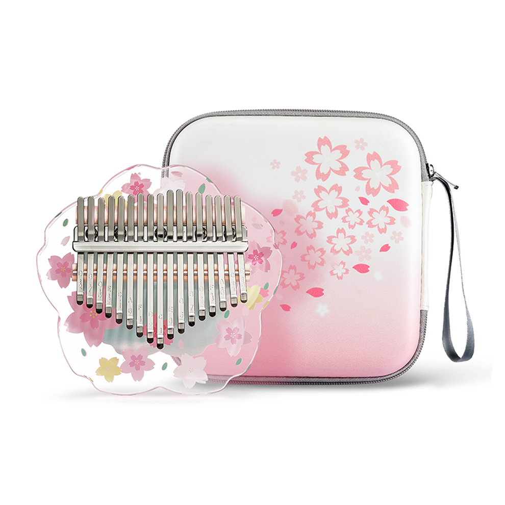 Hluru Kalimba 21 Keys with Cas - A Musical Instrument With Keys のレビューと価格