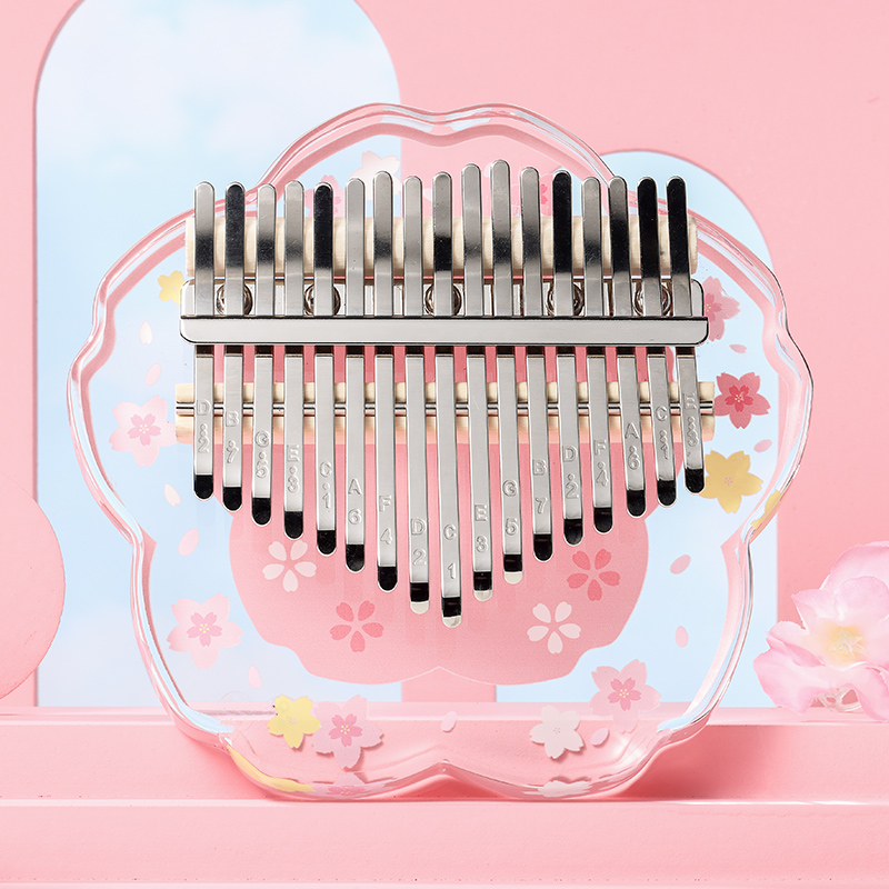 Hluru Kalimba 21 Keys with Cas - A Musical Instrument With Keys のレビューと価格