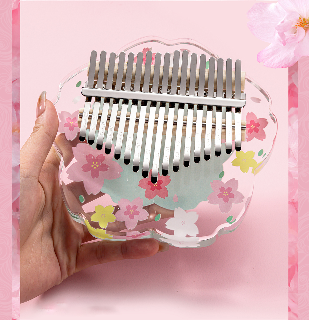 Hluru Kalimba 21 Keys with Cas - A Musical Instrument With Keys のレビューと価格