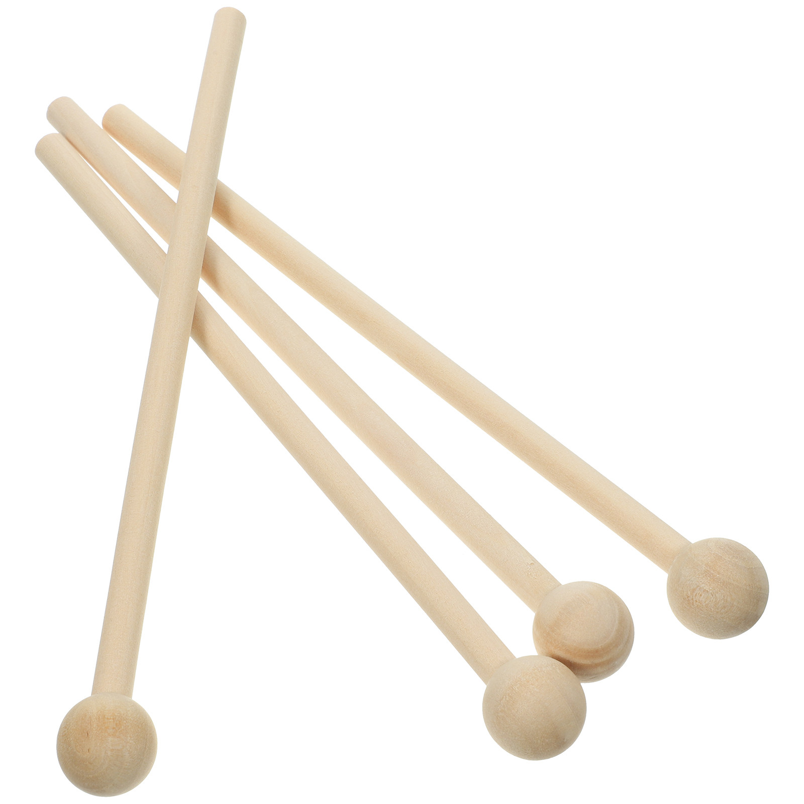 4Pcs Hardwood Music Mallets Ba - Musical Instrument Long のレビューと価格