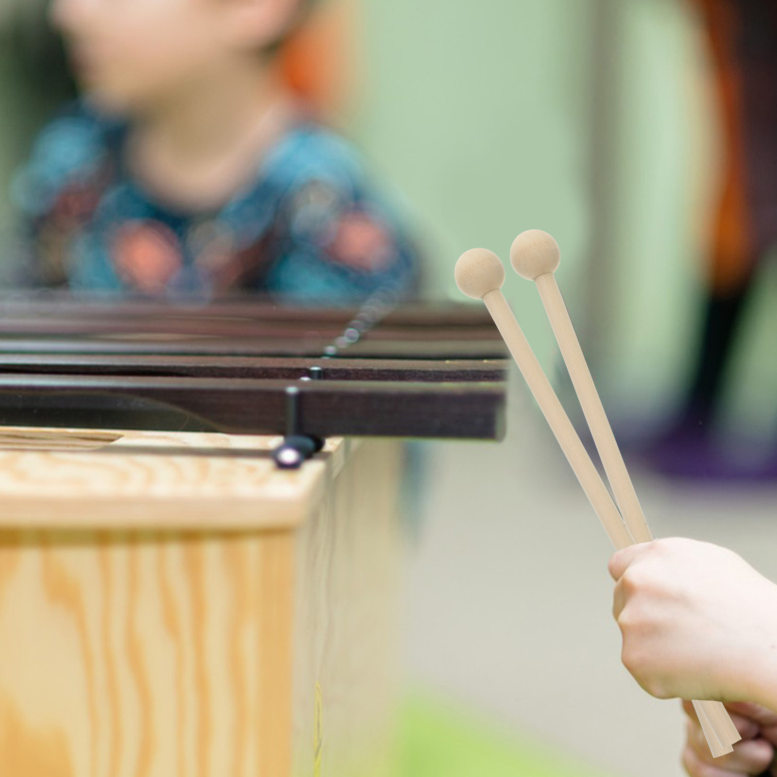 4Pcs Hardwood Music Mallets Ba - Musical Instrument Long のレビューと価格