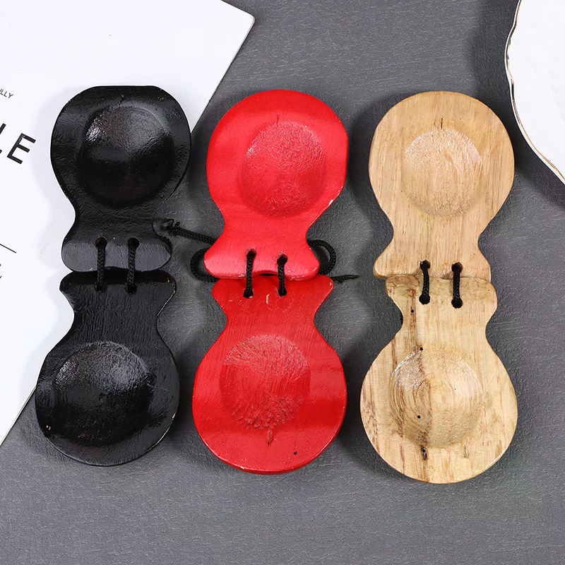 2Pcs Traditional Castanet Wood - Castanet Flamenco のレビューと価格