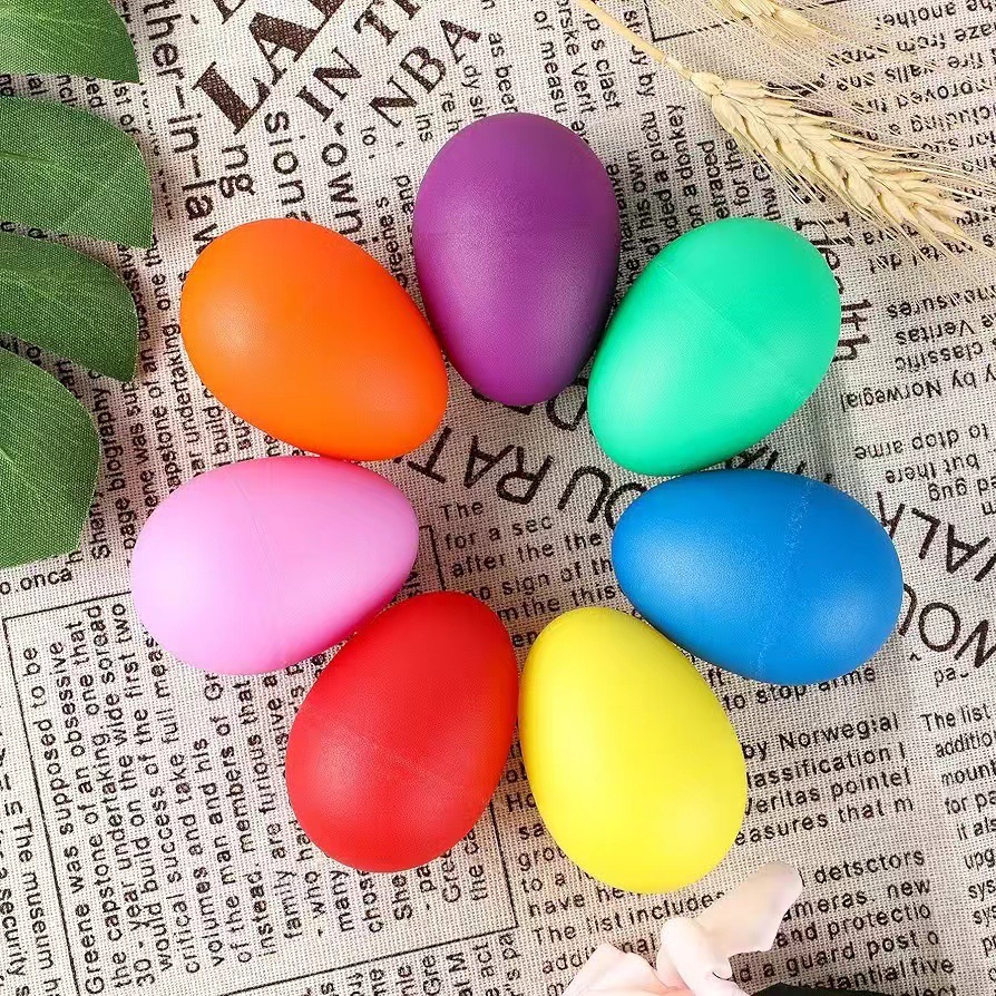2Pcs Plastic Egg Shakers Percu - Musical Instrument Games のレビューと価格