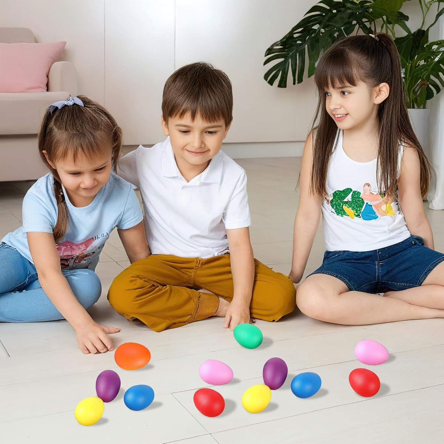 2Pcs Plastic Egg Shakers Percu - Musical Instrument Games のレビューと価格