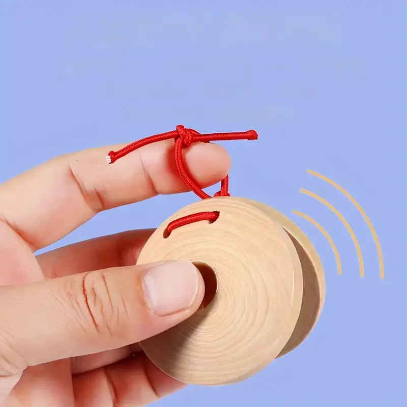 Wooden Castanets Wood Percussi - Castanet Flamenco のレビューと価格