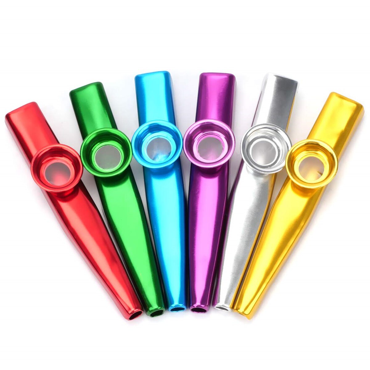 Kazoo Silver Aluminum Alloy wi - Musical Instrument Flute のレビューと価格