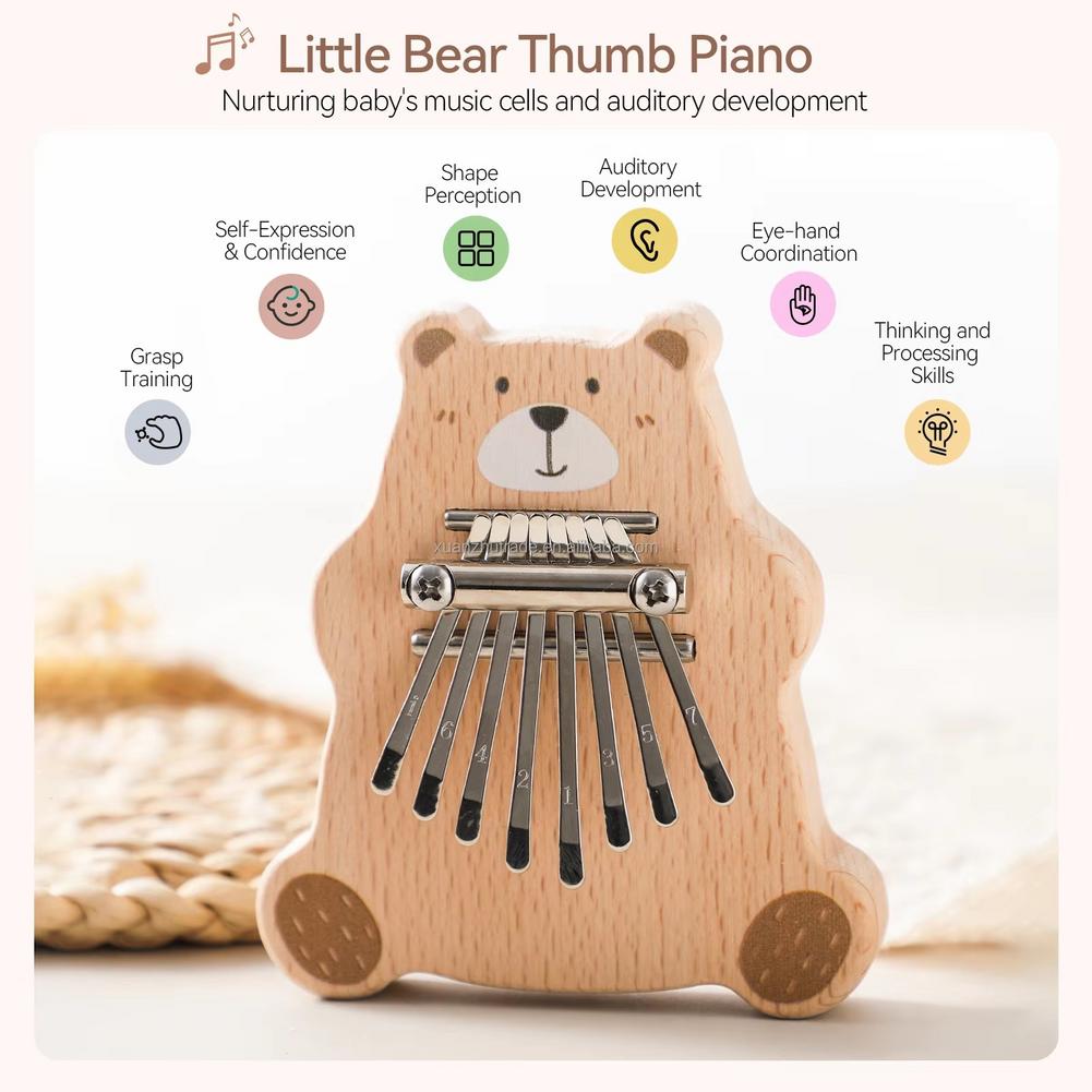 8 Key Mini Kalimba Portable Th - A Musical Instrument With Keys のレビューと価格