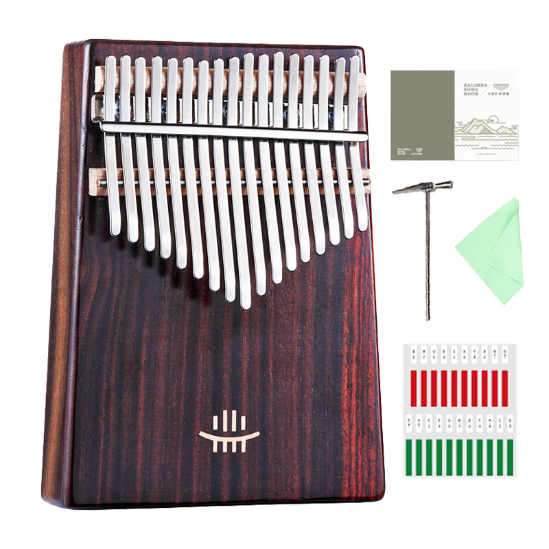 Hluru Kalimba 17 Keys with Hol - A Musical Instrument With Keys のレビューと価格
