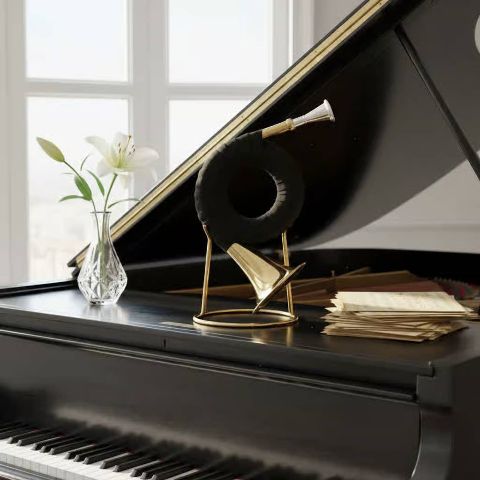 Bb Brass Instrument Gold Color - Musical Instrument French のレビューと価格