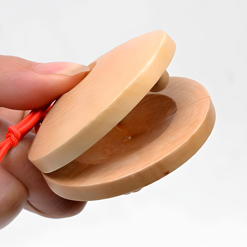 Wooden Castanets Wood Percussi - Castanet Flamenco のレビューと価格