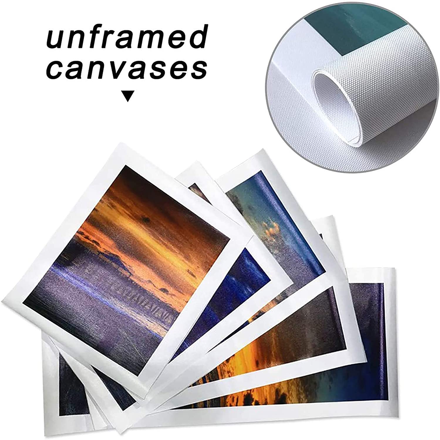 No Frame Canvas 5Pieces Vintag - Musical Instrument Of Africa のレビューと価格