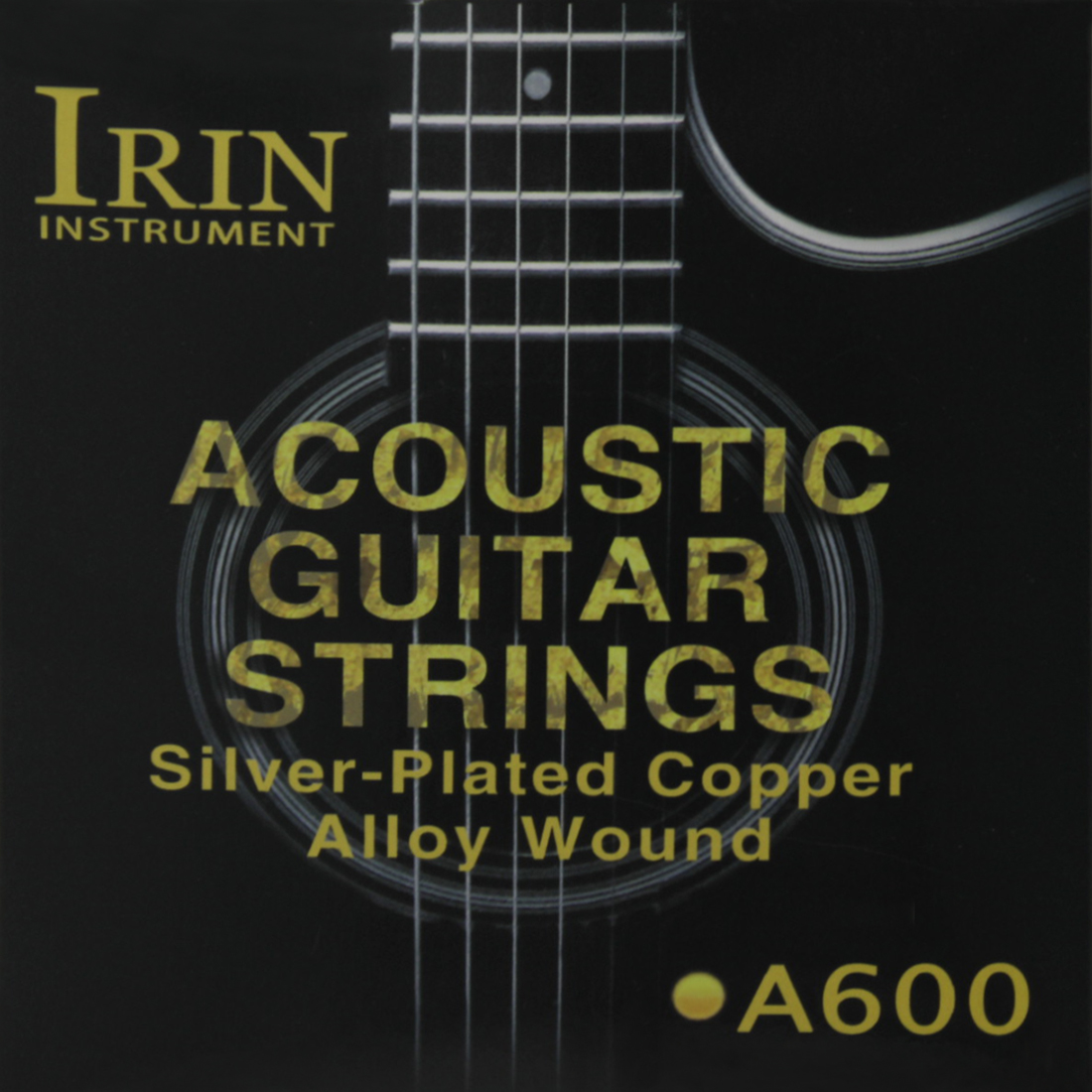 IRIN A600 Acoustic Folk Guitar - Musical Instrument Strings のレビューと価格