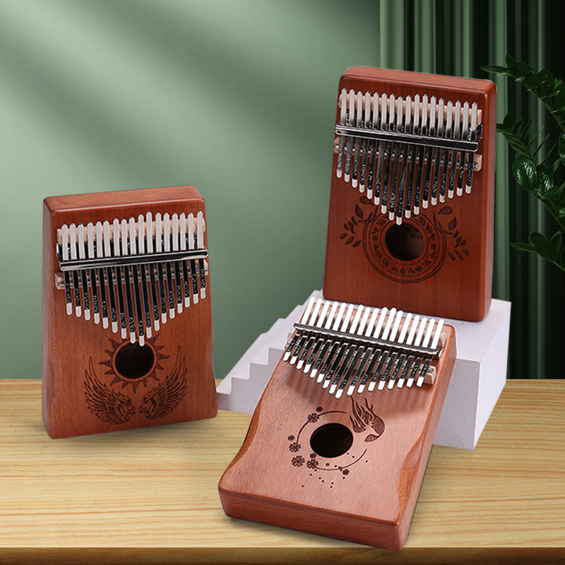17 Key Hluru Kalimba Professio - A Musical Instrument With Keys のレビューと価格
