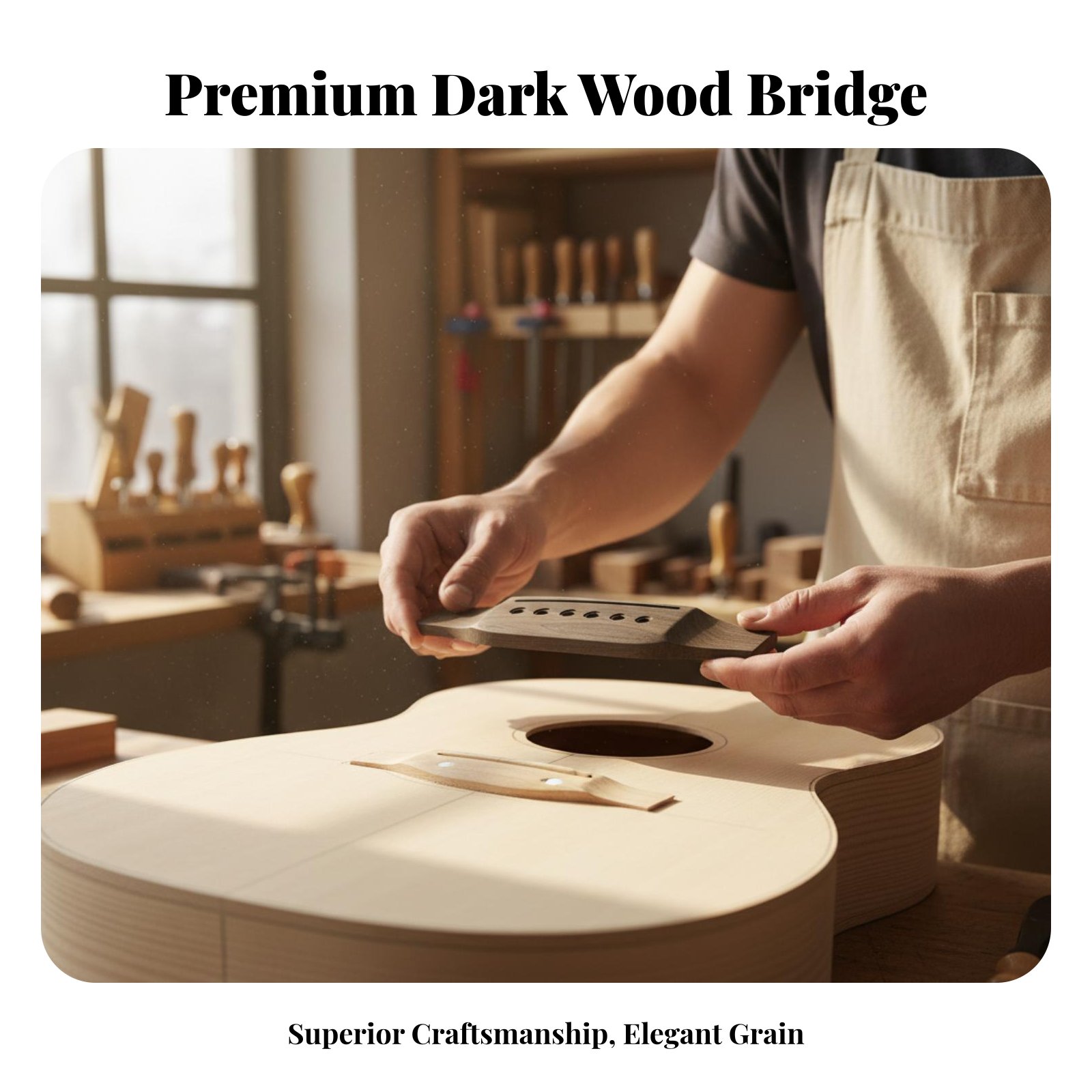 41-Inch Guitar Bridge With Bon - Musical Instrument Long のレビューと価格