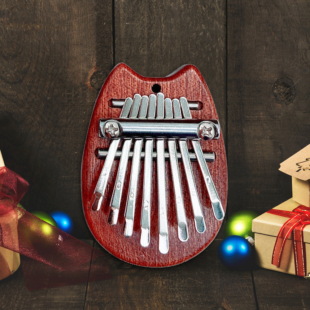 8 Keys Mini Kalimba Wooden Thu - A Musical Instrument With Keys のレビューと価格
