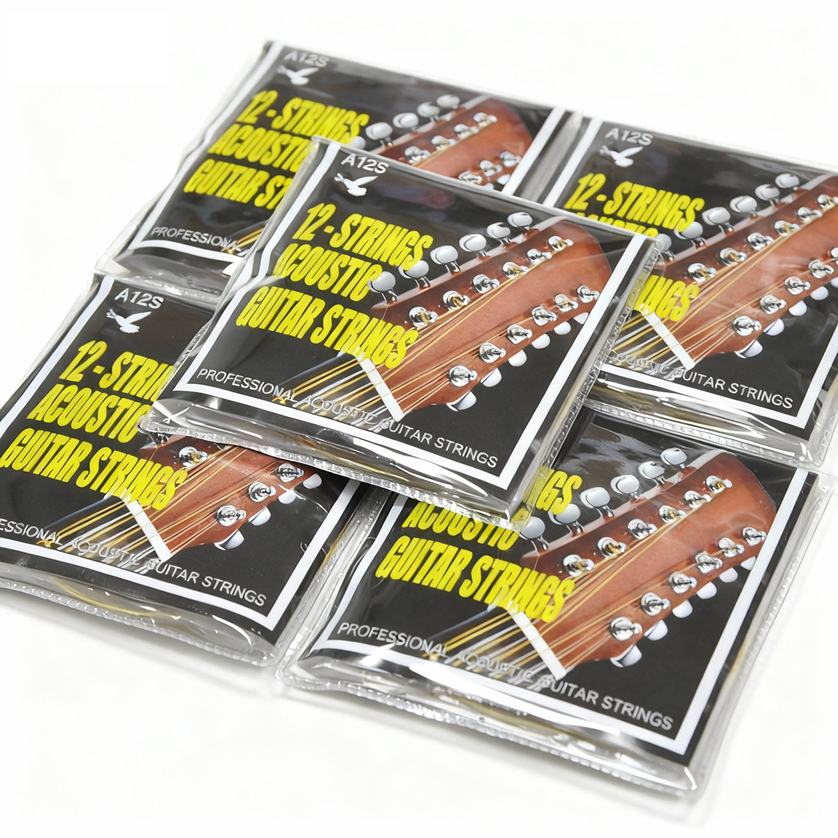 12-strings Folk Acoustic Guita - Musical Instrument Strings のレビューと価格