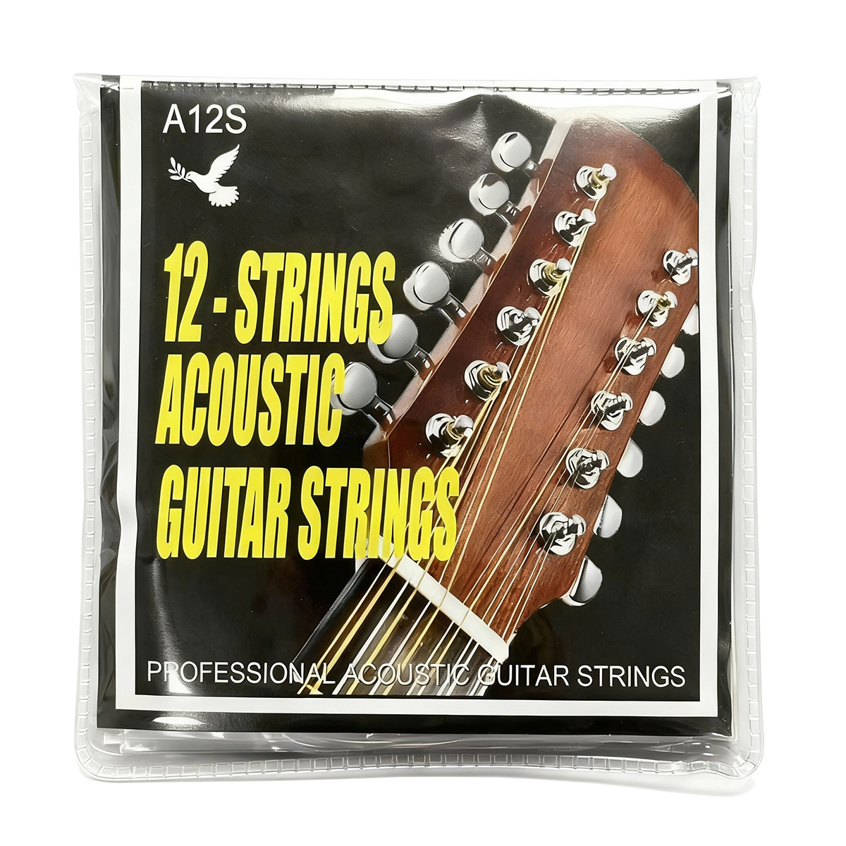12-strings Folk Acoustic Guita - Musical Instrument Strings のレビューと価格