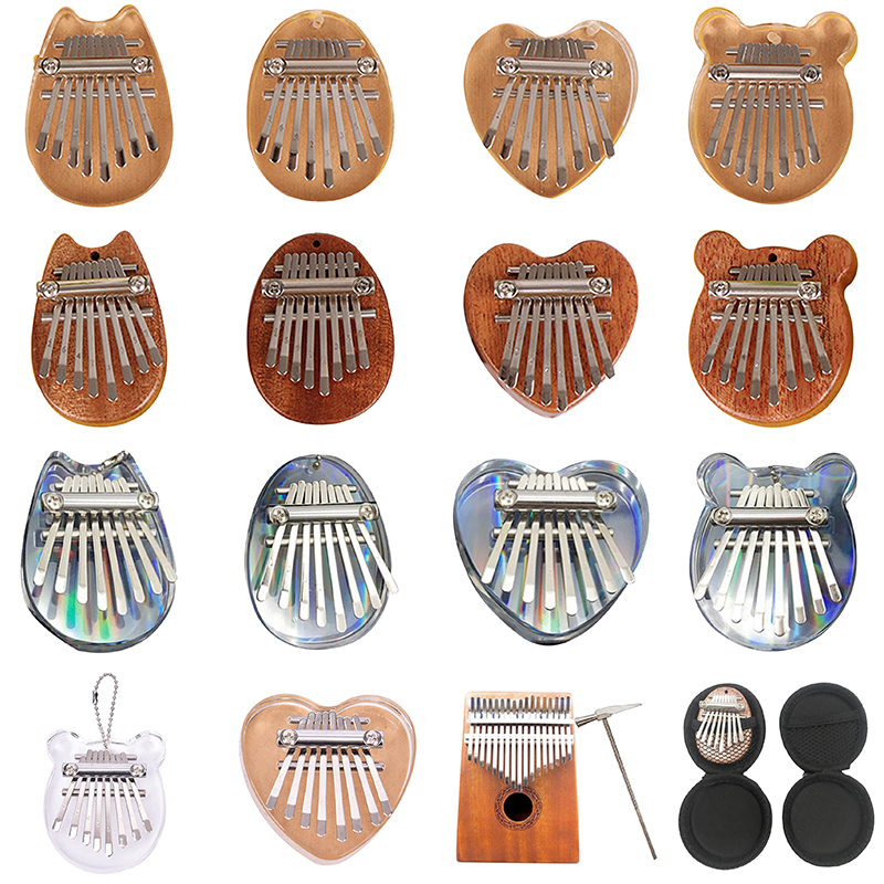 8 Keys Kalimba Thumb Piano Hig - Musical Instrument Of Africa のレビューと価格