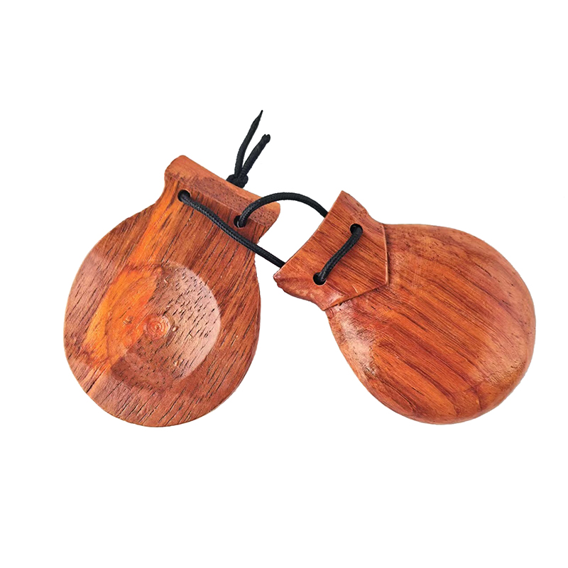2Pcs Wooden Spanish Castanets  - Castanet Flamenco のレビューと価格