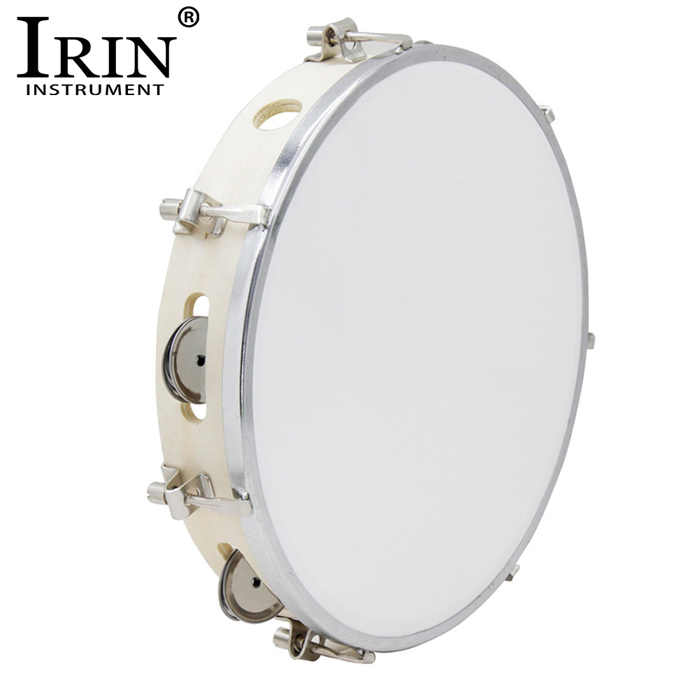 IRIN 10 Inch Tambourine Adjust - Tambourine Hand Drum のレビューと価格