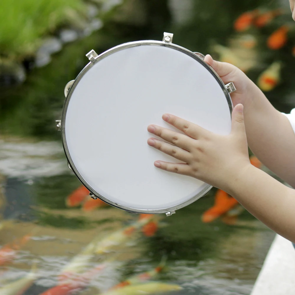 IRIN 10 Inch Tambourine Adjust - Tambourine Hand Drum のレビューと価格