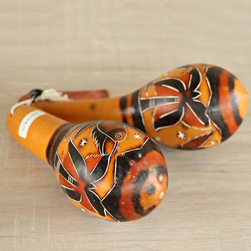 Africa Maraca Children Wooden  - Musical Instrument Of Africa のレビューと価格