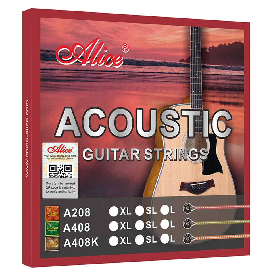 Alice A408  Full set Acoustic  - Musical Instrument Strings のレビューと価格