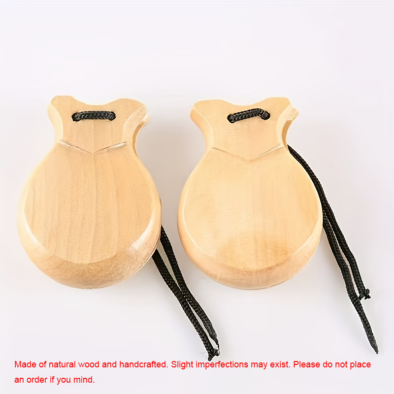 2 Pack Spanish Castanets Flame - Castanet Flamenco のレビューと価格