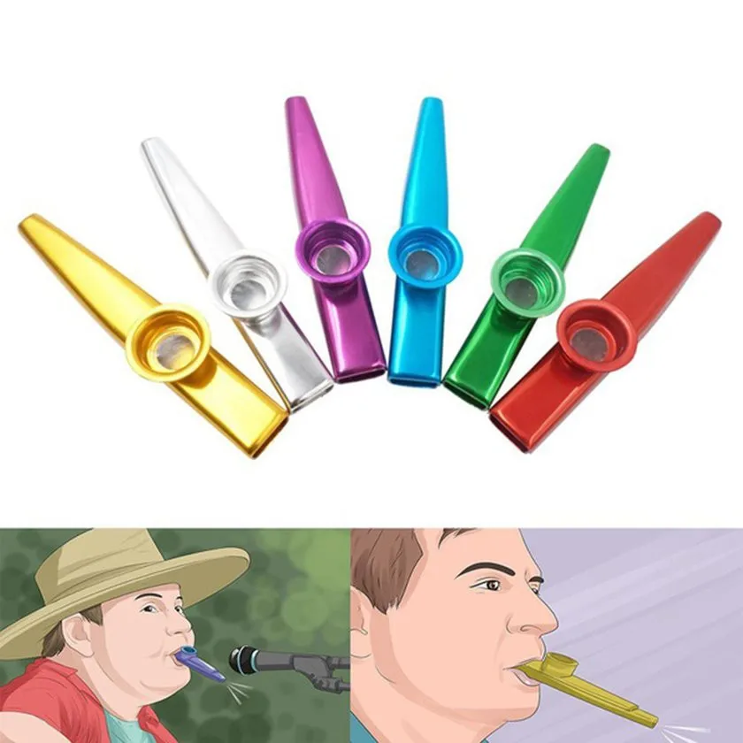 Metal Kazoo Lightweight Portab - Musical Instrument Flute のレビューと価格