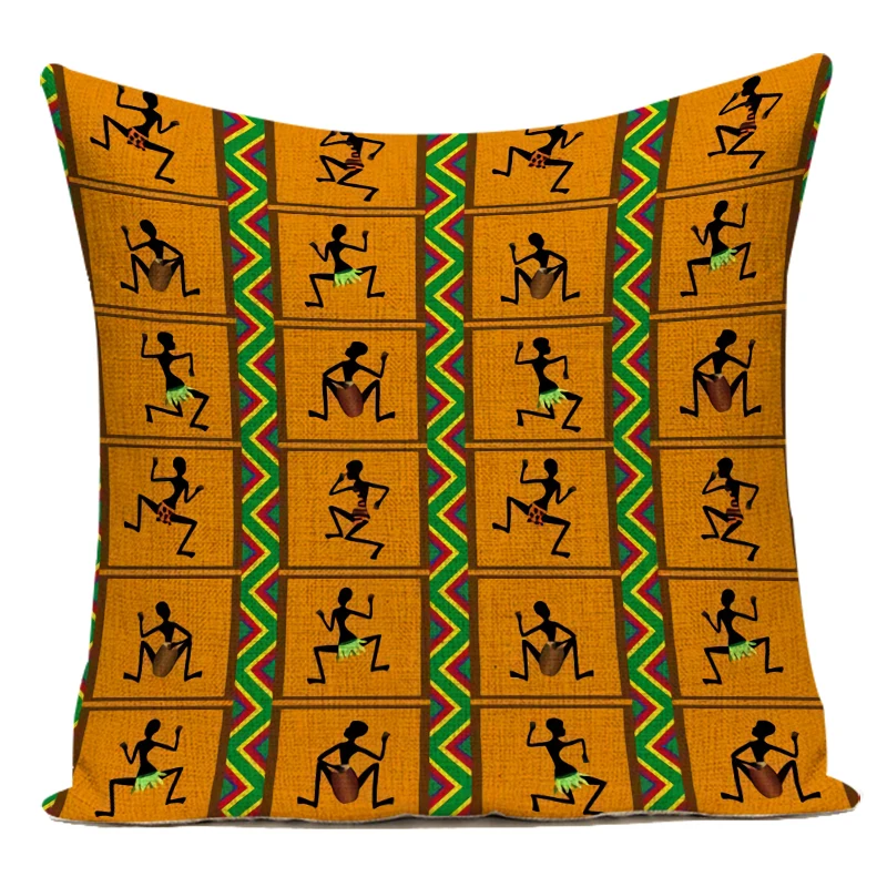 Retro African Woman Cushion Co - Musical Instrument Of Africa のレビューと価格
