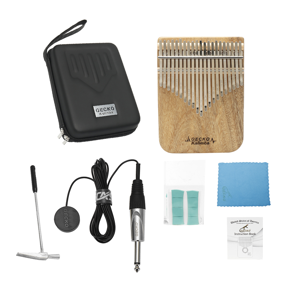GECKO Kalimba 21-Key Camphor W - A Musical Instrument With Keys のレビューと価格