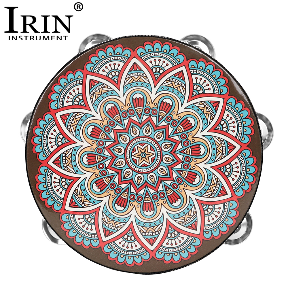 IRIN 8Inch Single Row Ancient  - Tambourine Hand Drum のレビューと価格