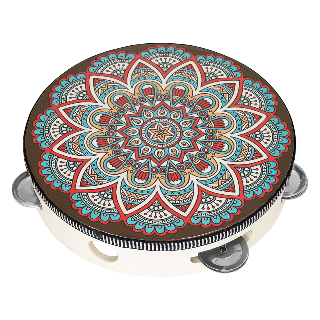 IRIN 8Inch Single Row Ancient  - Tambourine Hand Drum のレビューと価格