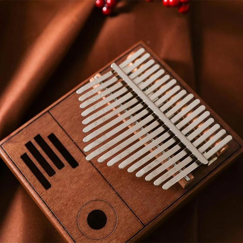 Retro Kalimba 17 Key Thumb Pia - A Musical Instrument With Keys のレビューと価格