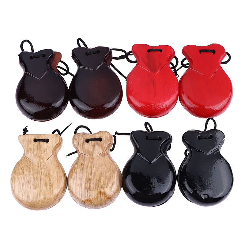 TL2Pcs Children Percussion Ins - Castanet Flamenco のレビューと価格